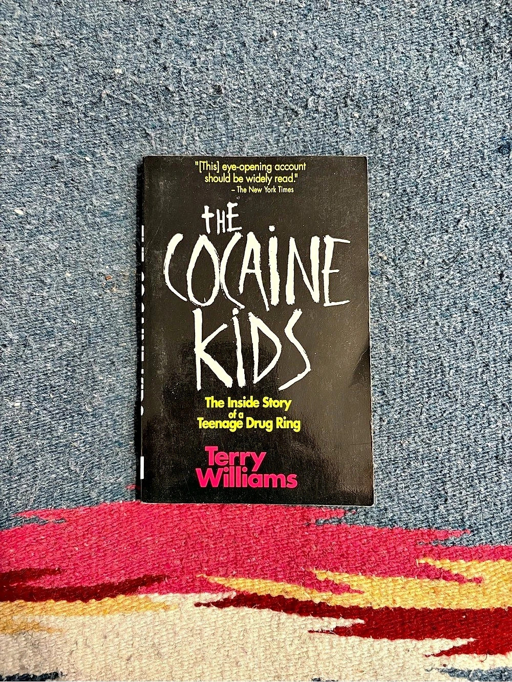 Fireside Books The Cocaine Kids Paperback Book Black